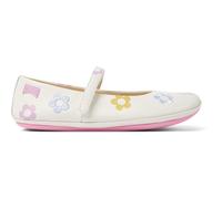 CAMPER Twins - Ballerinas for Girls - White, size 11.5, Smooth leather K800486-003