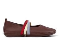 CAMPER Twins - Ballerinas for Women - Burgundy, size 8, Smooth leather K201665-012
