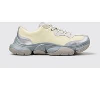CAMPER Twins Bicolour Calfskin Leather Trainers with Vibram Sole - Size: 39 - female