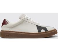 CAMPER Twins Calfskin Low-Top Trainers with Contrast Logo - Size: 43 - male