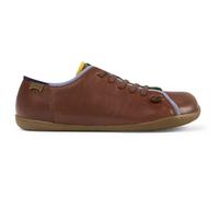 CAMPER Twins - Casual for Men - Brown, size 7, Smooth leather/Cotton fabric K100857-002