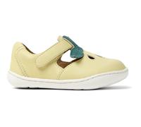 CAMPER Twins - Hook and loop for Boys - Yellow, size 6, Smooth leather K800679-001
