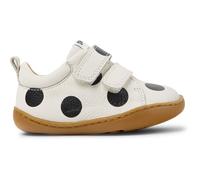 CAMPER Twins - Hook and loop for First walkers - Black,White, size 7.5, Smooth leather K800405-055