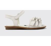CAMPER Twins Leather Sandal with Ruffles - Size: 26 - female