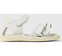 CAMPER Twins Leather Sandals with Ruffles - Size: 23 - female