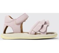 CAMPER Twins Leather Sandals with Ruffles - Size: 26 - female