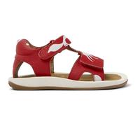 CAMPER Twins - Sandals for First walkers - Red,White, size 4.5, Smooth leather K800580-002