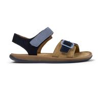 CAMPER Twins - Sandals for Girls - Blue,Brown, size 2.5, Suede K800672-002