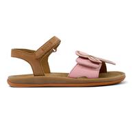 CAMPER Twins - Sandals for Girls - Pink,Nude, size 2, Smooth leather K800619-002