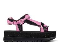 CAMPER Twins - Sandals for Women - Red,Pink,Black, size 4, Cotton fabric K200851-023
