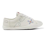 CAMPER Twins - Smart casual shoes for Girls - White, size 2, Smooth leather 80003-150