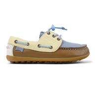 CAMPER Twins - Smart casual shoes for Girls - Yellow,Blue,Brown, size 3.5, Smooth leather K800689-003