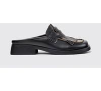 CAMPER Twins Suede Mules with Fringes and Tassels - Size: 36 - female