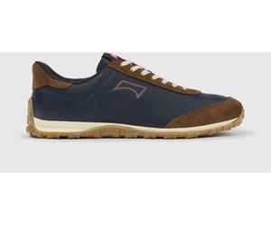 CAMPER Two-Tone Drift Walk Leather and Suede Sneakers with Vibram Sole - Size: 41 - male