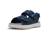 Camper Unisex Baby Oruga First Walkers K800495 2-Strap Sandal, Blue, 5.5 UK Child