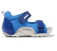 Camper Unisex Baby OUS First Walkers K800368 2-Strap Sandal, Blue 007, 3.5 UK Child