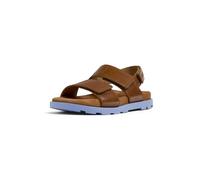 Camper Unisex Children's Brutus K800598 2-Strap Sandal, Medium Brown 002, 2 UK
