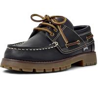 Camper Unisex Children's Compas K800416 Boat Shoe, Blue, 13 UK