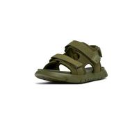 Camper Unisex Children's Oruga Sandal K800532 2-Strap Sandals, Medium Green 005, 9.5 UK
