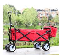 Camper van Heavy Duty Foldable Garden Trolley Folding Wagon Truck Wheelbarrow