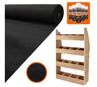 Camper Van Lining Black 4 Way Stretch & Citroen Berlingo Racking Tool Storage