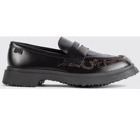 CAMPER Walden Smooth Leather Penny Loafers with Round Toe and Rubber Sole - Size: 37 - female