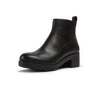 Camper for woman. K400228-004 Wanda leather ankle boots black (38), 1 to 3 cm, 3 to 5 cm, Zip, Casual