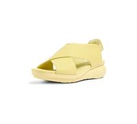Camper Women's Balloon-K200066 Wedge Sandal, Yellow, 2 UK