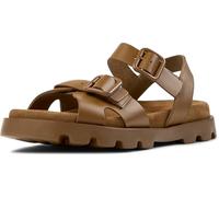 Camper Women's Brutus K201768 Sandals, Medium Brown 004, 4 UK