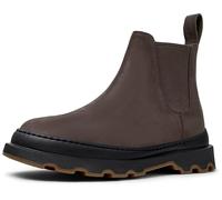 Camper Female Brutus+ K400818 Chelsea Bootie, Dark Brown 002, 6