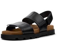 Camper Women's Brutus Sandal K201323 2-Strap, Black 013, 7 UK