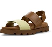 Camper Women's Brutus Sandal K201323 2-Strap, Multi-Assorted 017, 8 UK