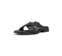 Camper Women's Dana K201490 Flat Sandal, Black, 6 UK