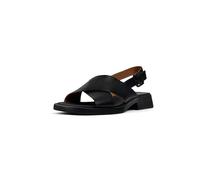 Camper Women's Dana K201600 X-Strap Sandal, Black 002, 2 UK