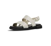 Camper Women's Edy K200573 Flat Sandals, White 010, 6 UK