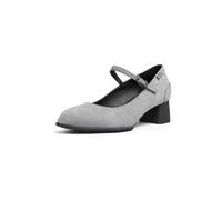 Camper Women's Katie K200694Mary Jane Flat, Medium Gray, 6 UK