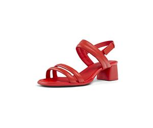 Camper Women's Katie K201021 Sandal, Bright Red, 5 UK