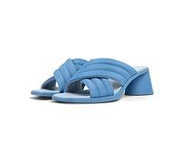 Camper Women's Kiara K201540 Heeled Sandal, Blue, 7 UK