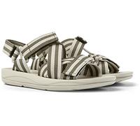 Camper Women's Match K201325 Flat Sandal, Multicolor 007, 4 UK