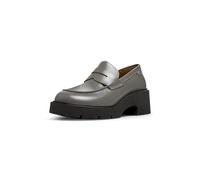 Camper Women's Milah K201425 Moccasin, Medium Gray 020, 4 UK