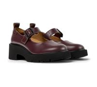 Camper Women's Milah K201681 Mary Jane, Burgundy 007, 4 UK