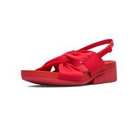 Camper Women's Minikaah K201246 Wedge Sandal, Red, 5 UK