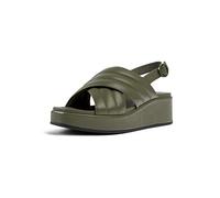 Camper Women's Misia-k201351 Sandals, Green, 2/2.5 UK