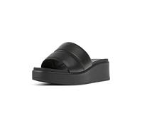 Camper for woman. K201507-002 Misia black leather sandals (40), 3 to 5 cm, None, Casual
