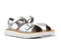 Camper Women's Oruga K200631 2-Strap Sandal, Medium Grey 012, 7 UK