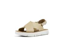 Camper Women's Oruga Sandal K200157, Medium Beige 053, 4 UK