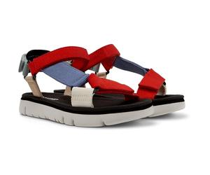 Camper Women's Oruga Sandal K200356 Strap, Multicolour 013, 7 UK