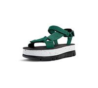 Camper Women's Oruga Up-k200851 Wedge Sandals, Green 016, 9 UK