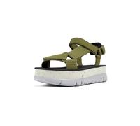 Camper Women's Oruga Up-k200851 Wedge Sandals, Medium Green 020, 3 UK
