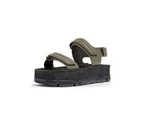 Camper Women's Oruga Up K201509 Sandal, Green 006, 4 UK